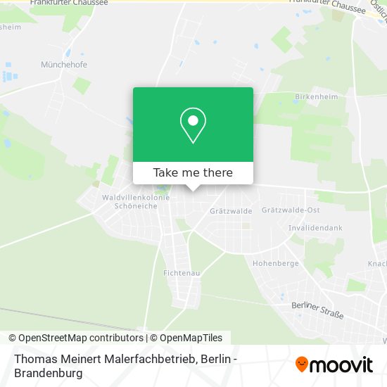 Карта Thomas Meinert Malerfachbetrieb