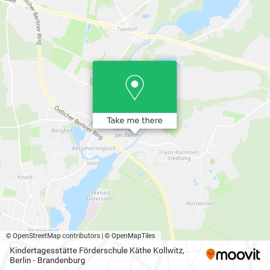 Карта Kindertagesstätte Förderschule Käthe Kollwitz