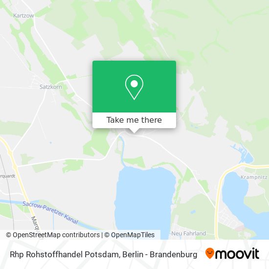 Rhp Rohstoffhandel Potsdam map