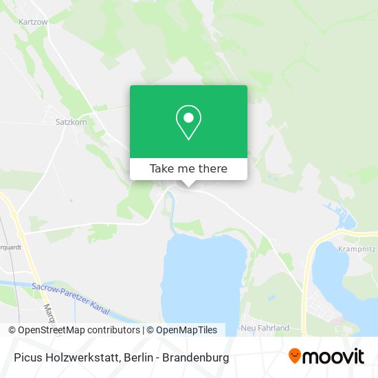 Picus Holzwerkstatt map