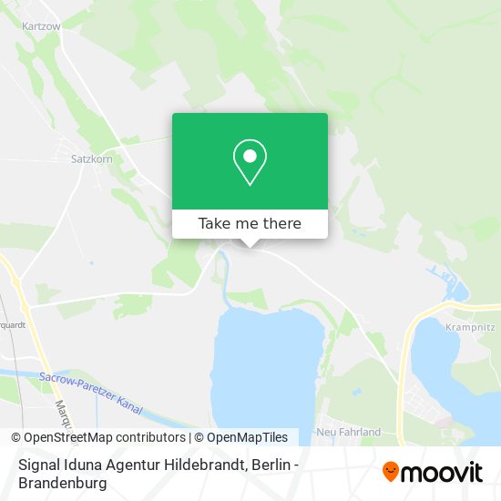 Signal Iduna Agentur Hildebrandt map