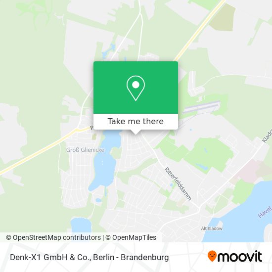 Denk-X1 GmbH & Co. map