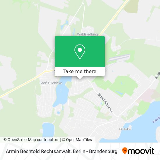 Карта Armin Bechtold Rechtsanwalt