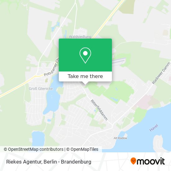 Riekes Agentur map