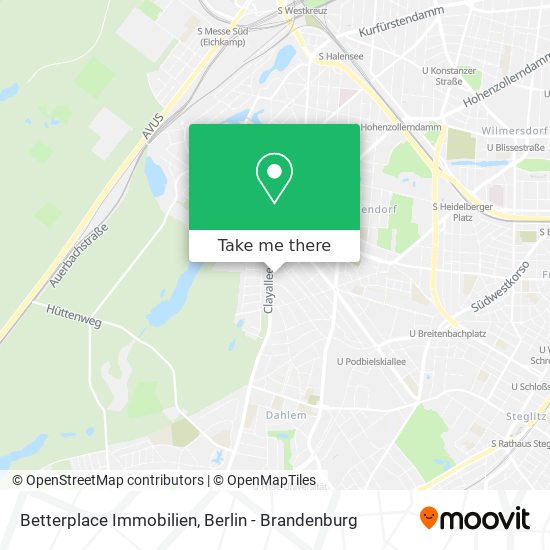 Betterplace Immobilien map