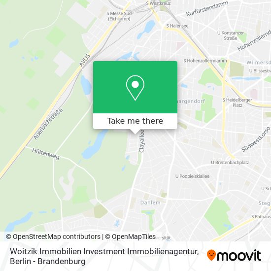 Woitzik Immobilien Investment Immobilienagentur map