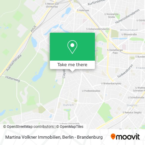 Карта Martina Volkner Immobilien