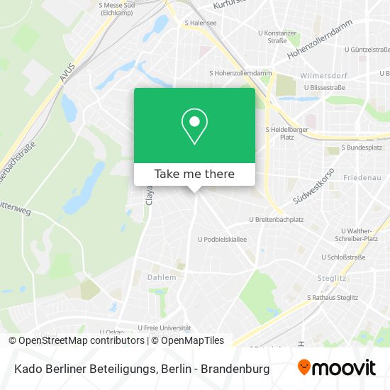 Карта Kado Berliner Beteiligungs