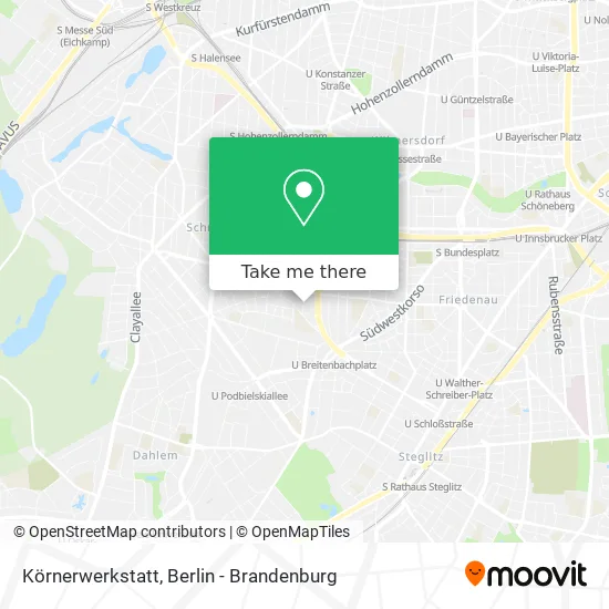 Карта Körnerwerkstatt