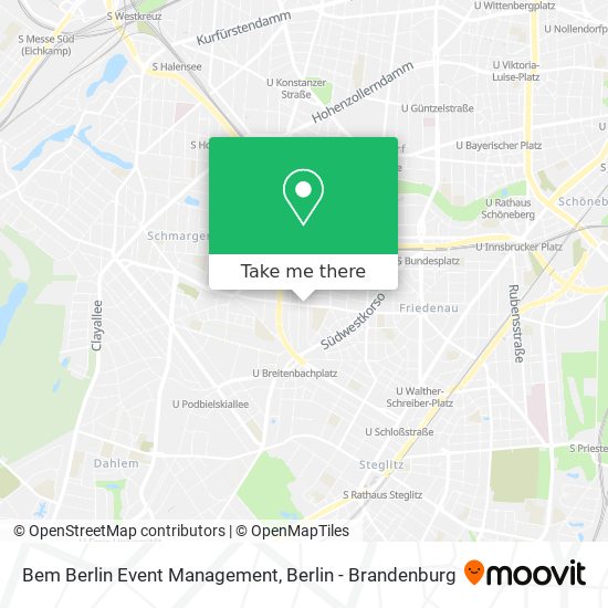 Карта Bem Berlin Event Management