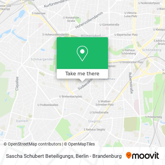 Карта Sascha Schubert Beteiligungs