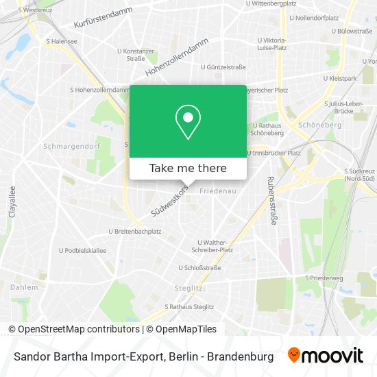 Sandor Bartha Import-Export map