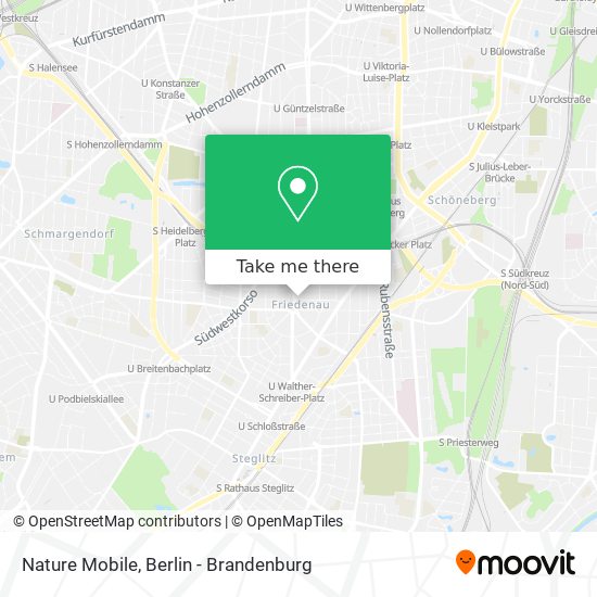 Nature Mobile map