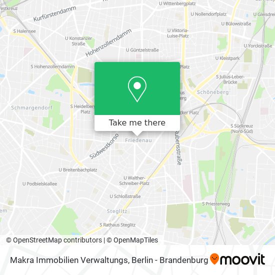 Makra Immobilien Verwaltungs map