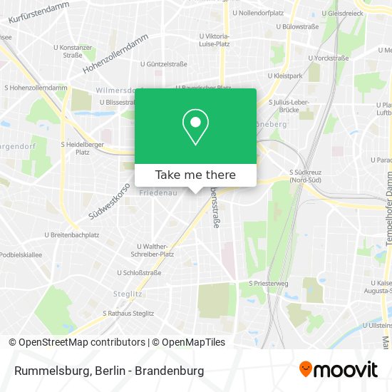 Rummelsburg map