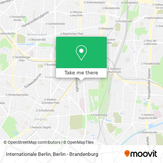 Карта Internationale Berlin