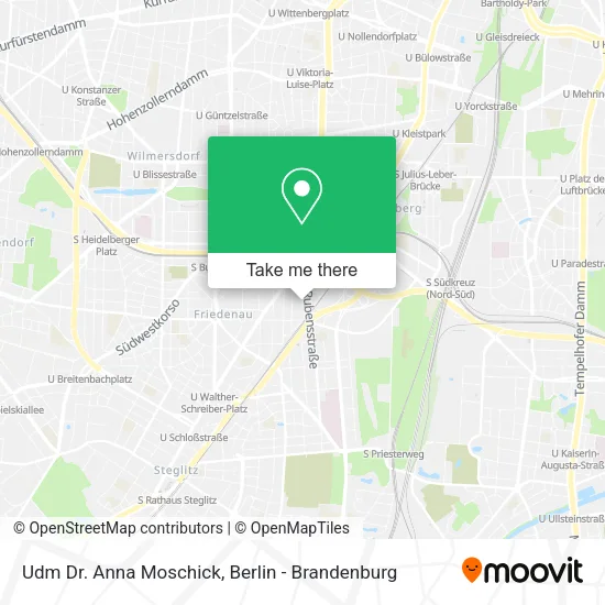 Udm Dr. Anna Moschick map