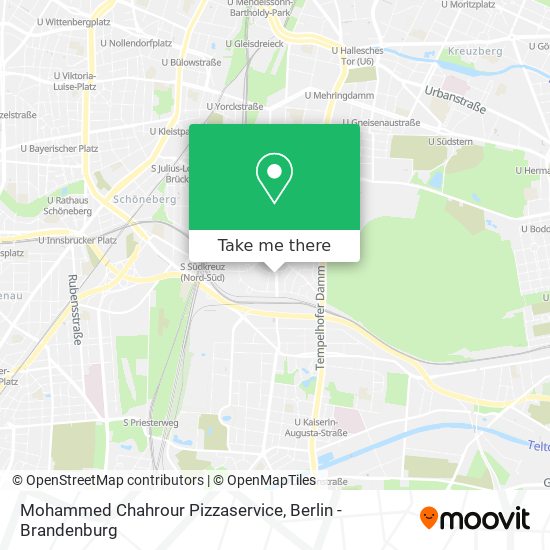 Карта Mohammed Chahrour Pizzaservice