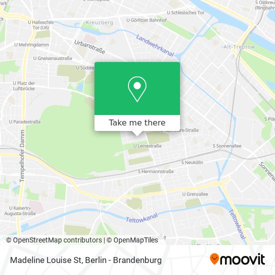 Madeline Louise St map