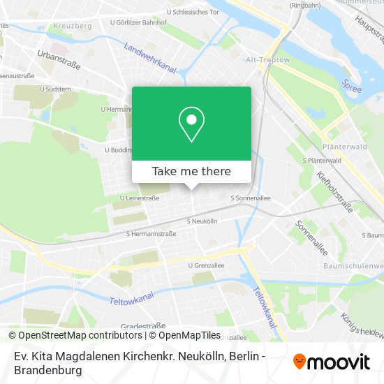 Ev. Kita Magdalenen Kirchenkr. Neukölln map