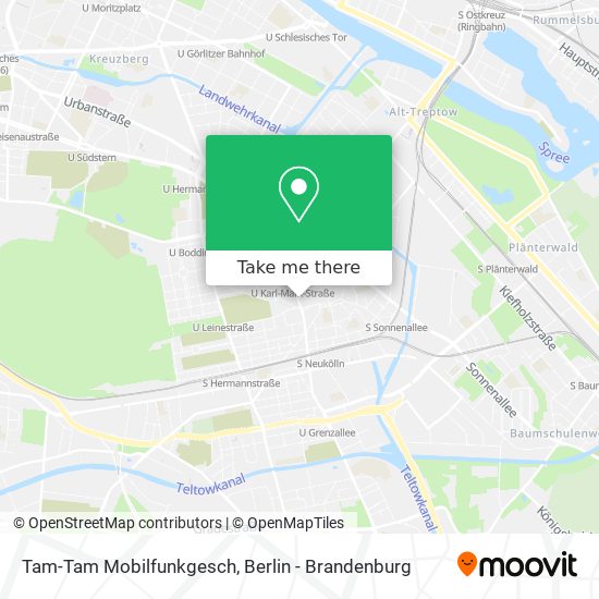 Tam-Tam Mobilfunkgesch map