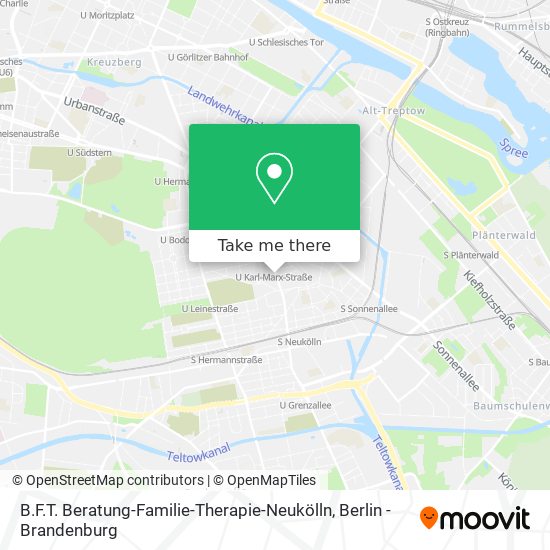 B.F.T. Beratung-Familie-Therapie-Neukölln map