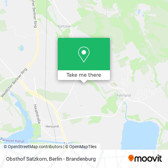 Obsthof Satzkorn map