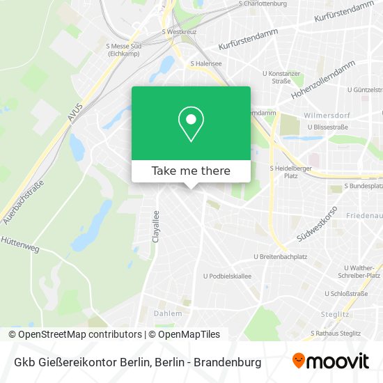 Gkb Gießereikontor Berlin map