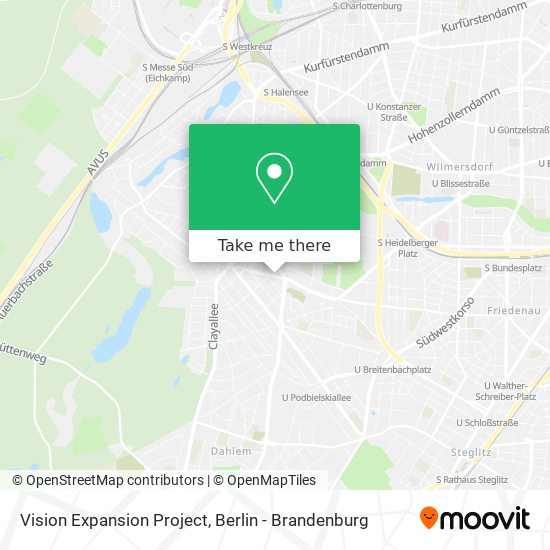 Vision Expansion Project map