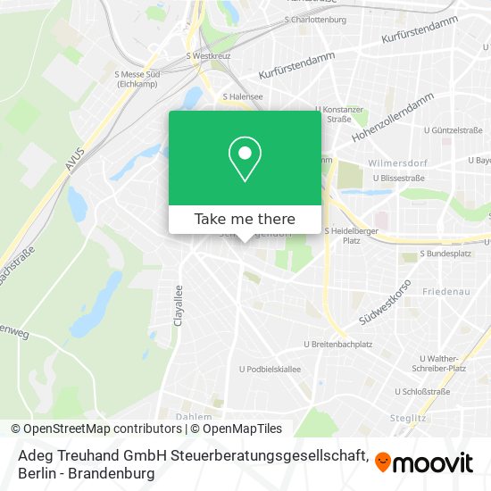 Adeg Treuhand GmbH Steuerberatungsgesellschaft map