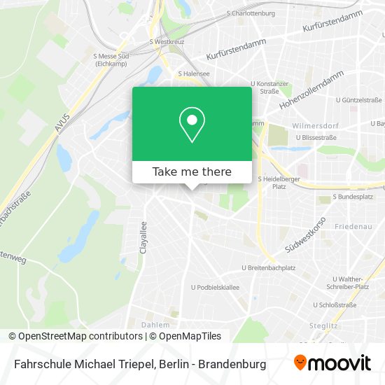 Fahrschule Michael Triepel map