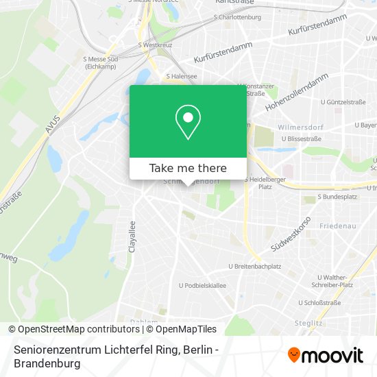 Seniorenzentrum Lichterfel Ring map