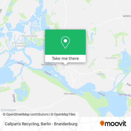 Callparts Recycling map