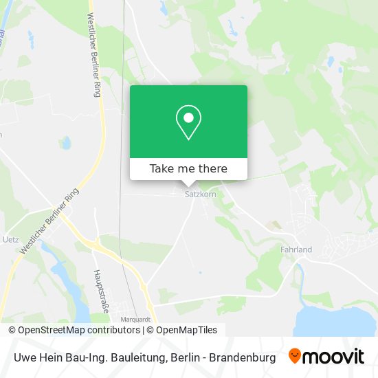 Uwe Hein Bau-Ing. Bauleitung map