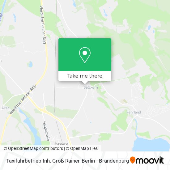 Taxifuhrbetrieb Inh. Groß Rainer map
