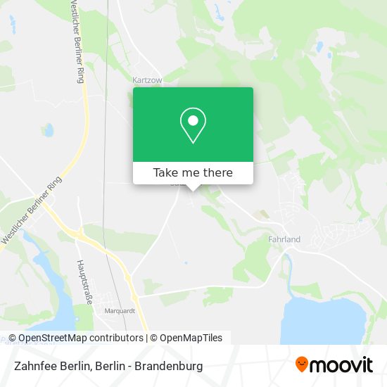 Zahnfee Berlin map