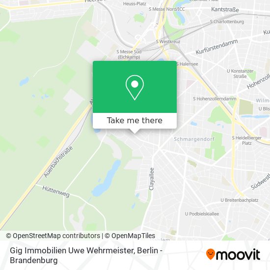 Gig Immobilien Uwe Wehrmeister map