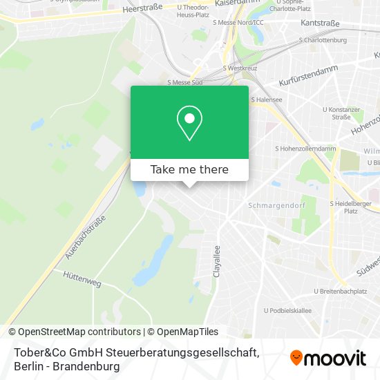 Карта Tober&Co GmbH Steuerberatungsgesellschaft