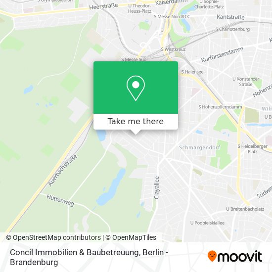 Concil Immobilien & Baubetreuung map