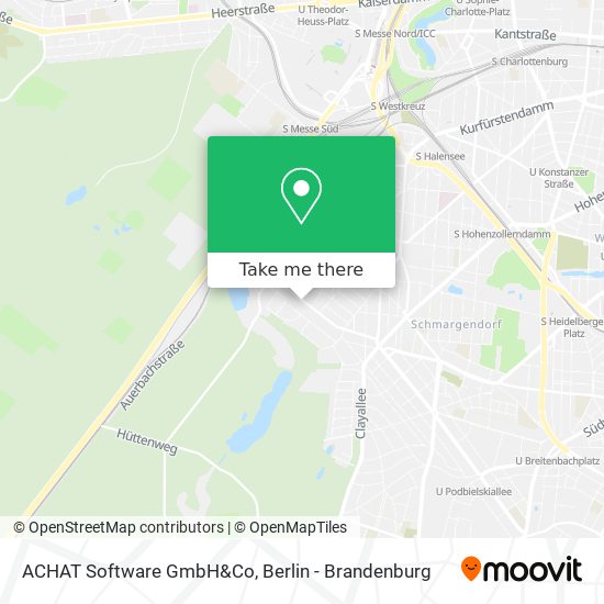 ACHAT Software GmbH&Co map