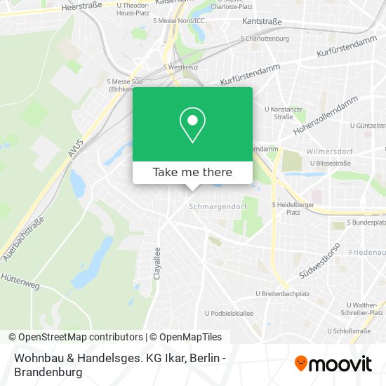 Карта Wohnbau & Handelsges. KG Ikar