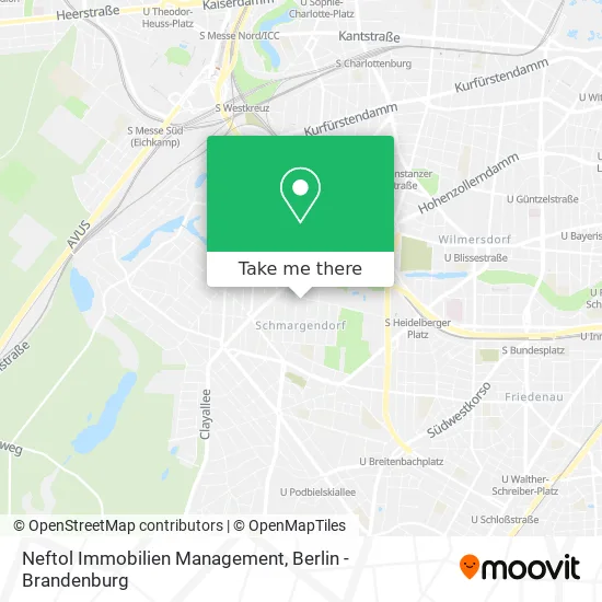 Neftol Immobilien Management map