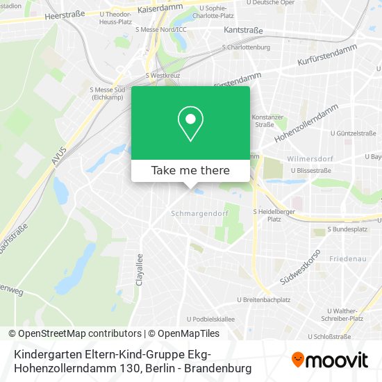 Kindergarten Eltern-Kind-Gruppe Ekg-Hohenzollerndamm 130 map