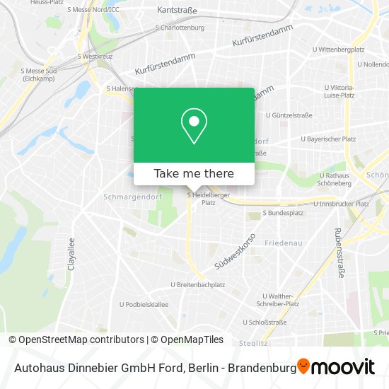 Autohaus Dinnebier GmbH Ford map