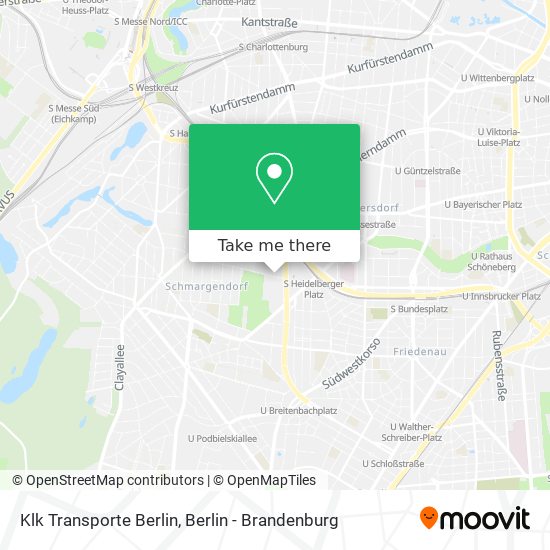Klk Transporte Berlin map