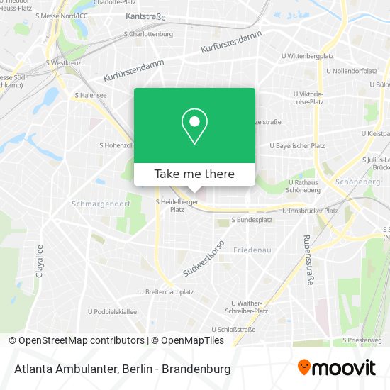 Atlanta Ambulanter map