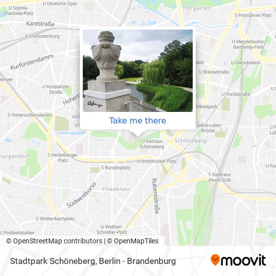 Stadtpark Schöneberg map