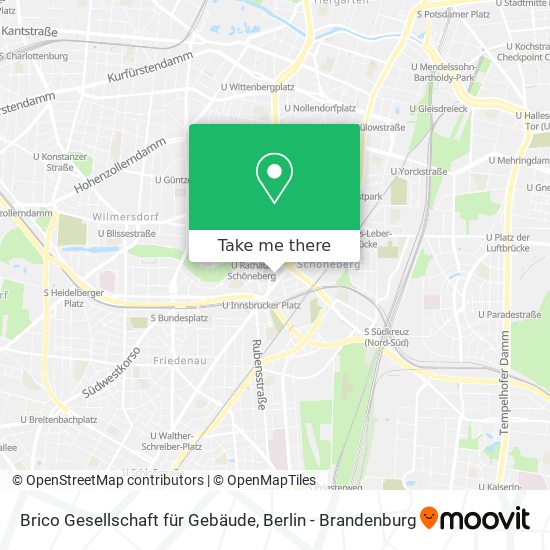 Brico Gesellschaft für Gebäude map