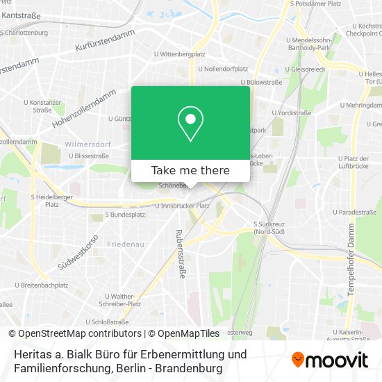 Heritas a. Bialk Büro für Erbenermittlung und Familienforschung map