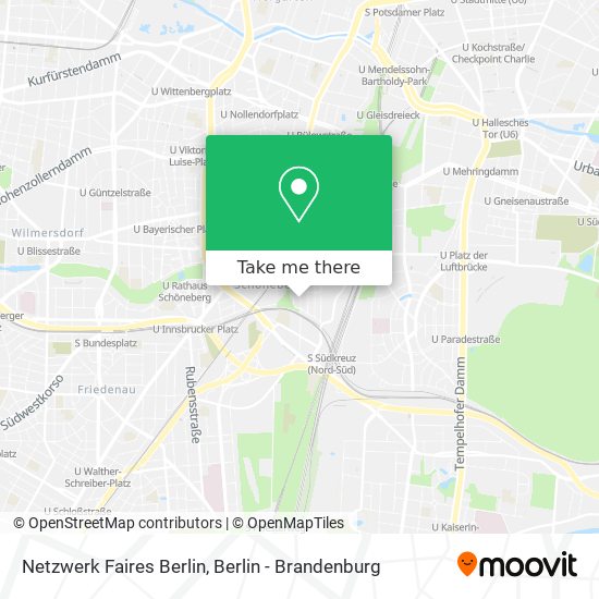 Netzwerk Faires Berlin map